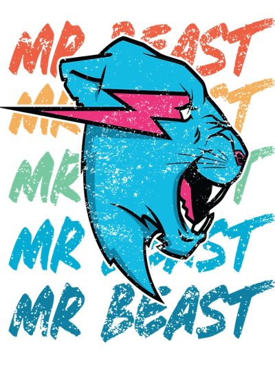 Retro Vintage Mr Beast Funny Tapestries Official Mr Beast Shop Merch