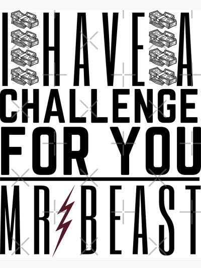 I Have A Challenge For You Mr Beast Tapestries Official Mr Beast Shop Merch