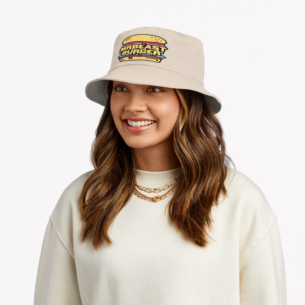 Mr Beast Burger  Bucket hats Official Mr Beast Shop Merch