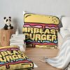 Mr Beast Burger  Throw pillow Official Mr Beast Shop Merch