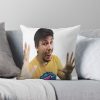 Fake Mr Beast Rap Battle Meme Throw pillow Official Mr Beast Shop Merch