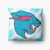 Mr Beast  Throw pillow Official Mr Beast Shop Merch