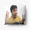 Fake Mr Beast Rap Battle Meme Throw pillow Official Mr Beast Shop Merch