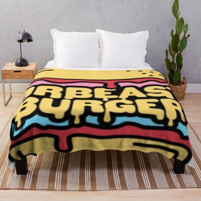 Mr Beast Burger  Blanket Official Mr Beast Shop Merch