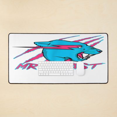 Mr Game Beasts Funny  Mousepad desk mat Official Mr Beast Shop Merch