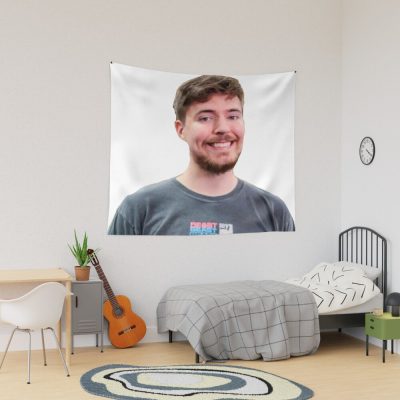 Mr Beast Jimmy  Tapestries Official Mr Beast Shop Merch