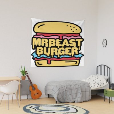 Mr Beast Burger  Tapestries Official Mr Beast Shop Merch