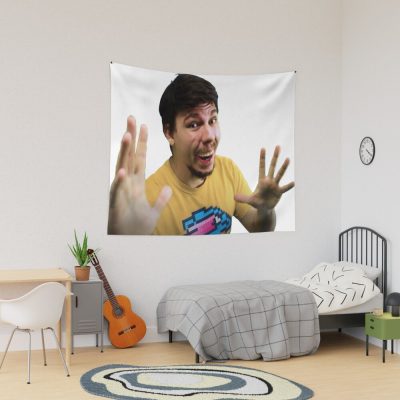 Fake Mr Beast Rap Battle Meme Tapestries Official Mr Beast Shop Merch