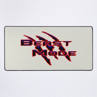 Beast Mode Logo Art Design Mouse Pad Official Cow Anime Merch