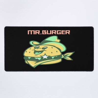 Mr Burger Mouse Pad Official Cow Anime Merch