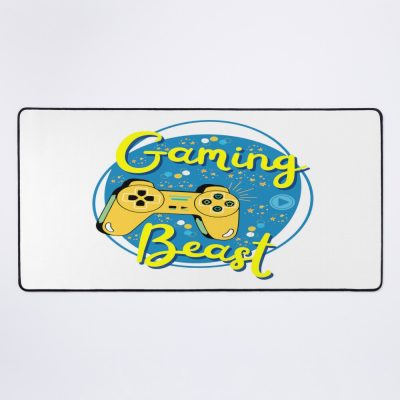 Gaming Beast Geek Gaming Beast Nerd Mouse Pad Official Cow Anime Merch