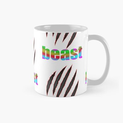 Logo Beast,Fanny Beast Tiger Tiger Mug Official Cow Anime Merch